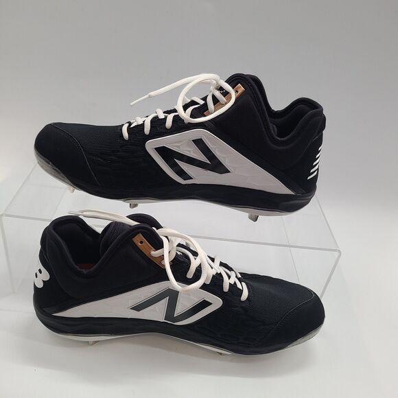 Men\'s Baseball Cleats New Balance Fresh Foam 3000 Black‎ M3000BK4 Lace Up 16 2E